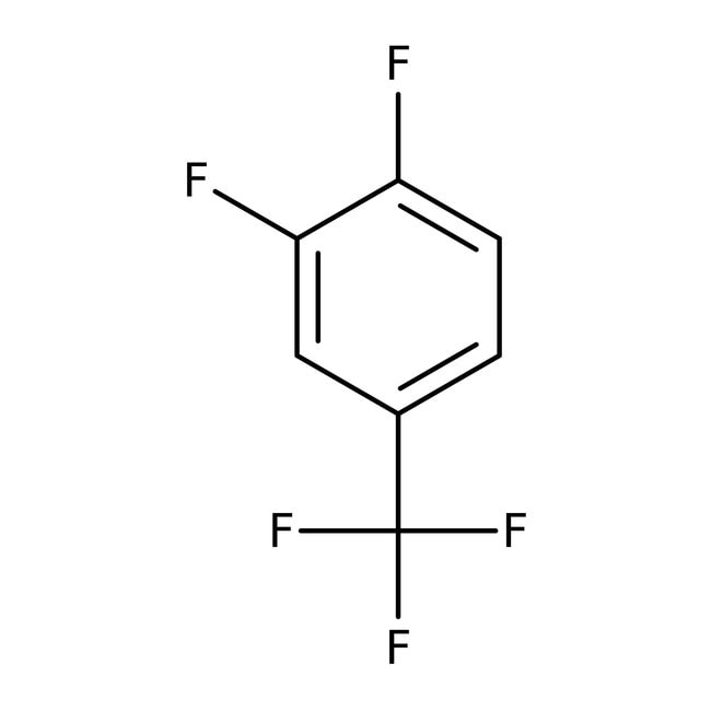 3,4-Difluorobenzotrifluoride, 97%, C7H3F