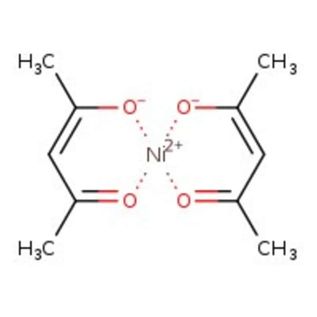 Nickel(II) 2,4-pentanedionate, 95%, C10H