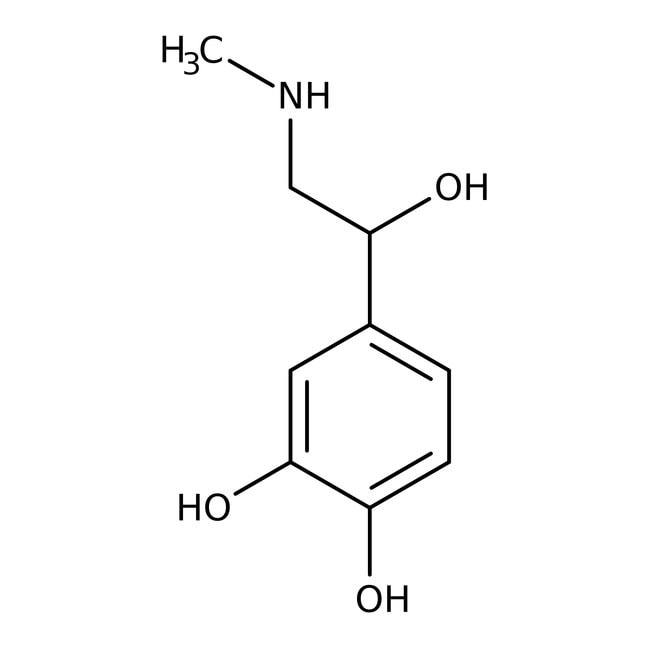 DL-Adrenaline, C9H13NO3, CAS Number-329-