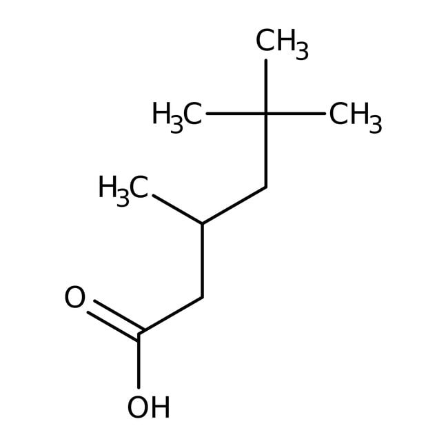 3,5,5-Trimethylhexanoic acid, 97%, C9H18