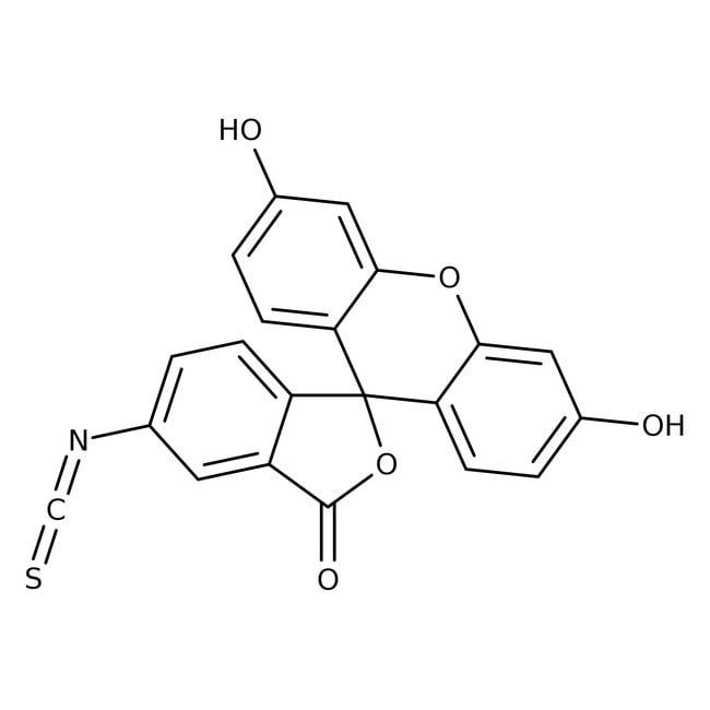 Fluorescein isothiocyanate, 95%, C21H11N