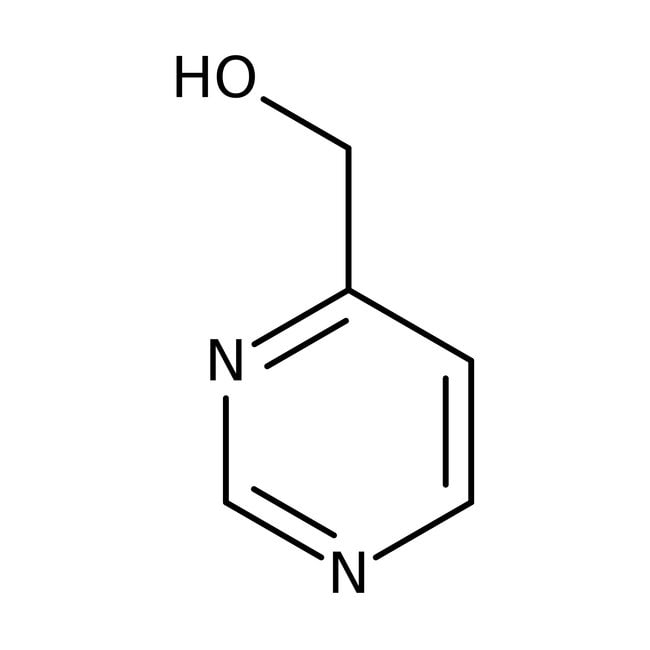 4-Pyrimidinemethanol, 98%, C5H6N2O, CAS