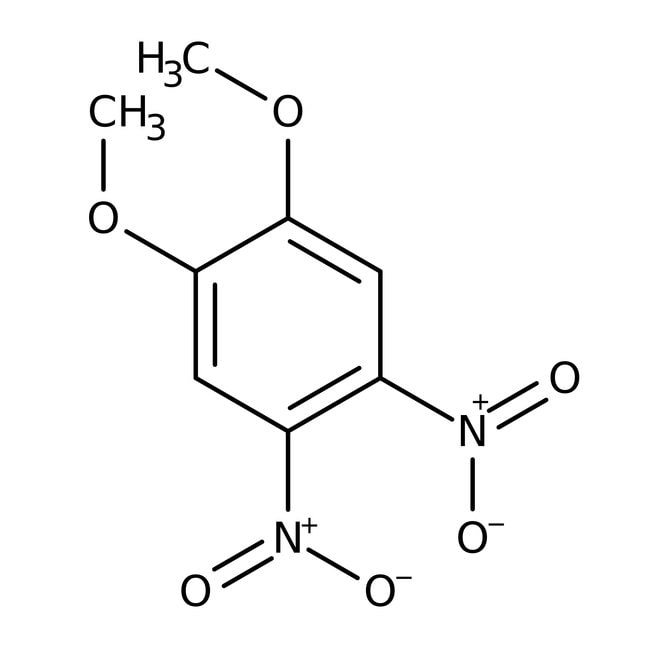 1,2-Dimethoxy-4,5-dinitrobenzene, 96%, C
