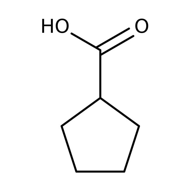 Cyclopentanecarboxylic acid, 98+%, C6H10
