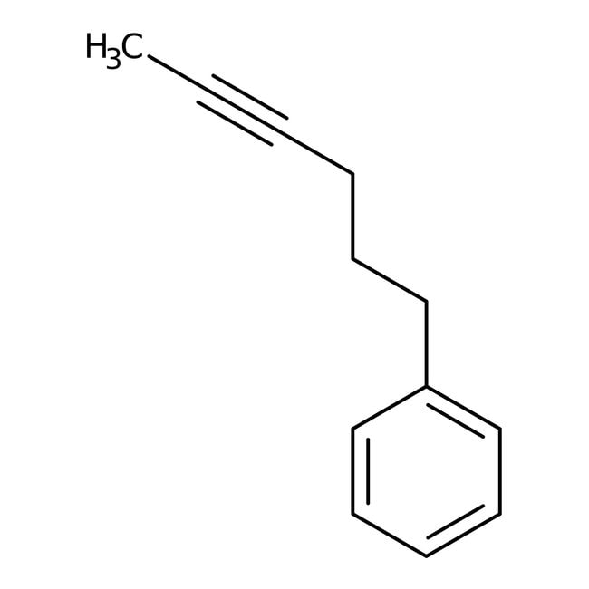 6-Phenyl-2-hexyne, 99%, C12H14, CAS Numb