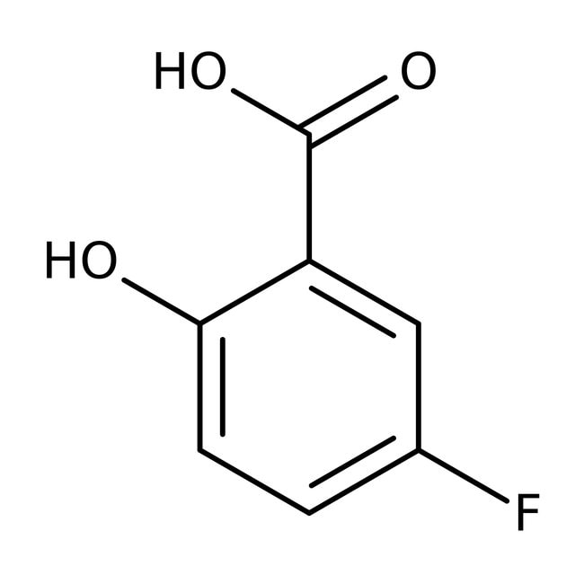 5-Fluorosalicylic acid, 97%, C7H5FO3, CA