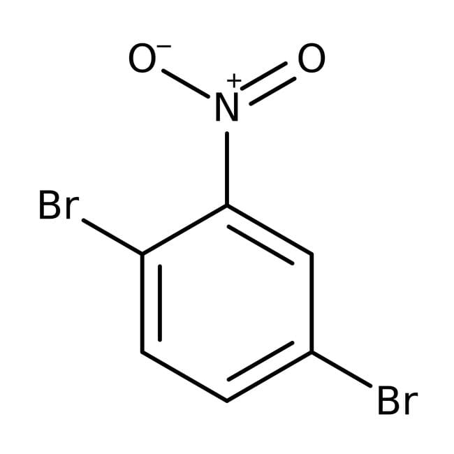 1,4-Dibromo-2-nitrobenzene, 99%, C6H3Br2