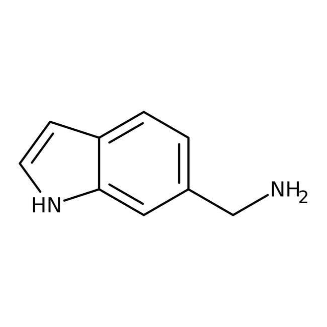 6-(Aminomethyl)indole, 97%, C9H10N2, CAS