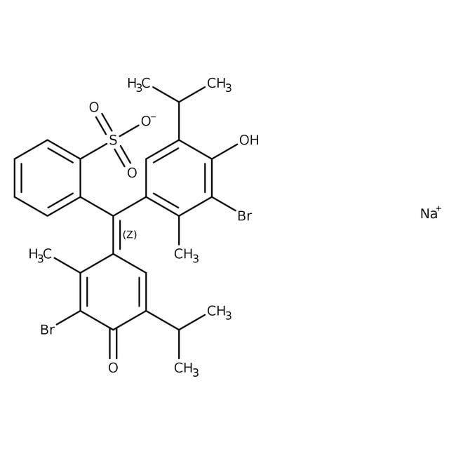 Bromothymol Blue sodium salt, C27H27Br2N