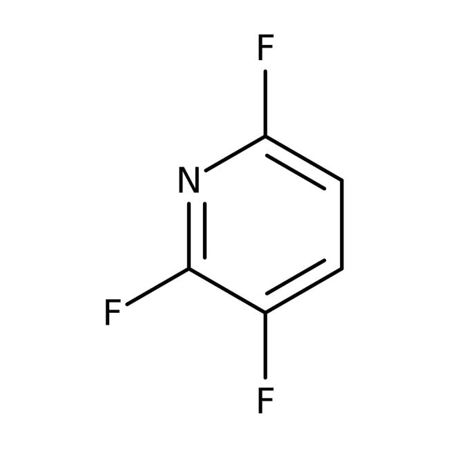 2,3,6-Trifluoropyridine, 97%, C5H2F3N, C
