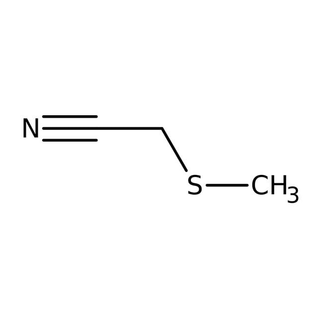 (Methylthio)acetonitrile, 99%, C3H5NS, C