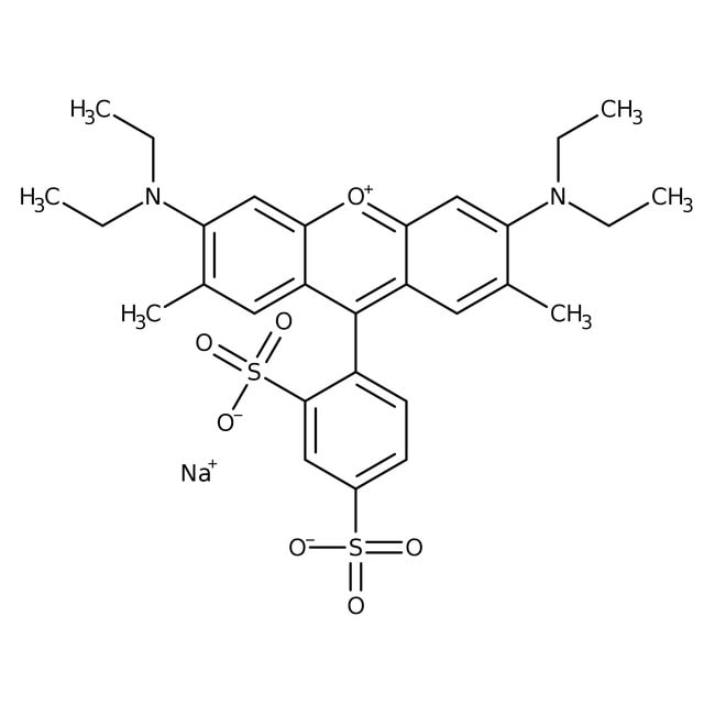 Sulforhodamine B sodium salt, C27H30N2Na