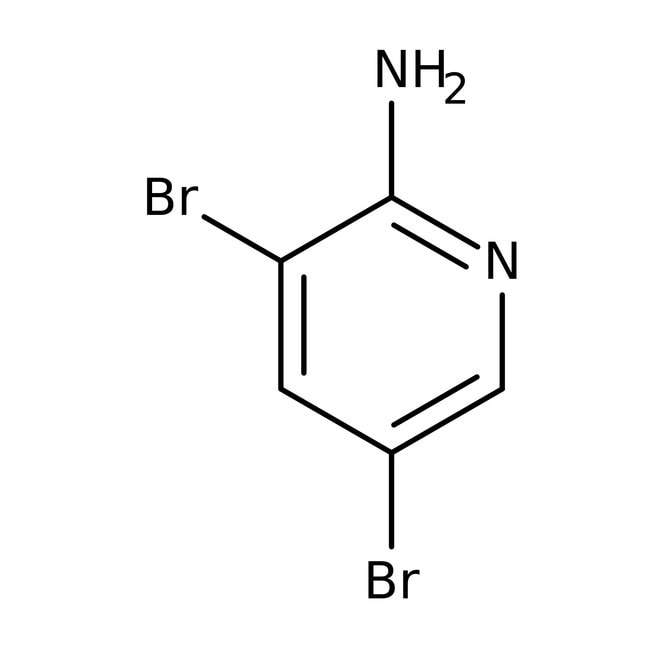2-Amino-3,5-dibrompyridin, 97 %, Thermo