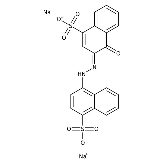 Chromotrope FB, C20H12N2Na2O7S2, CAS Num