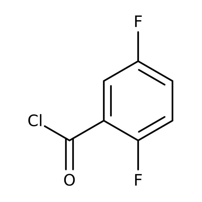 2,5-Difluorobenzoyl chloride, 98%, C7H3C