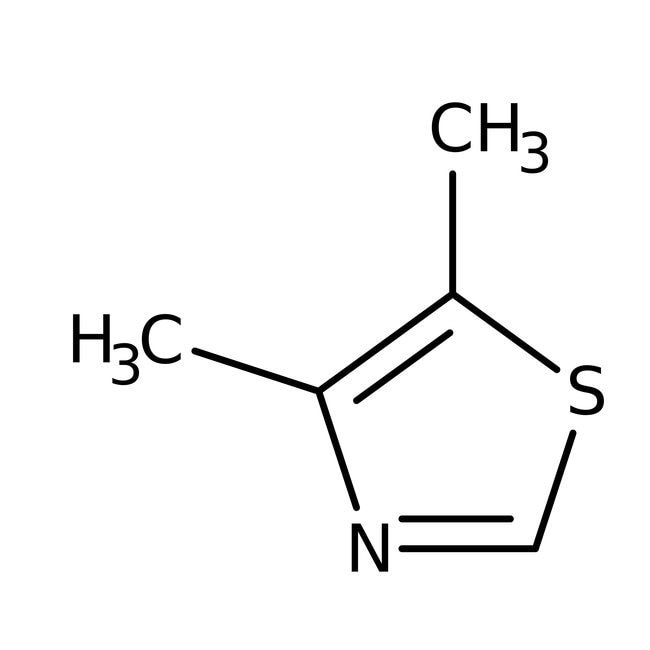 4,5-Dimethylthiazole, 98%, C5H7NS, CAS N