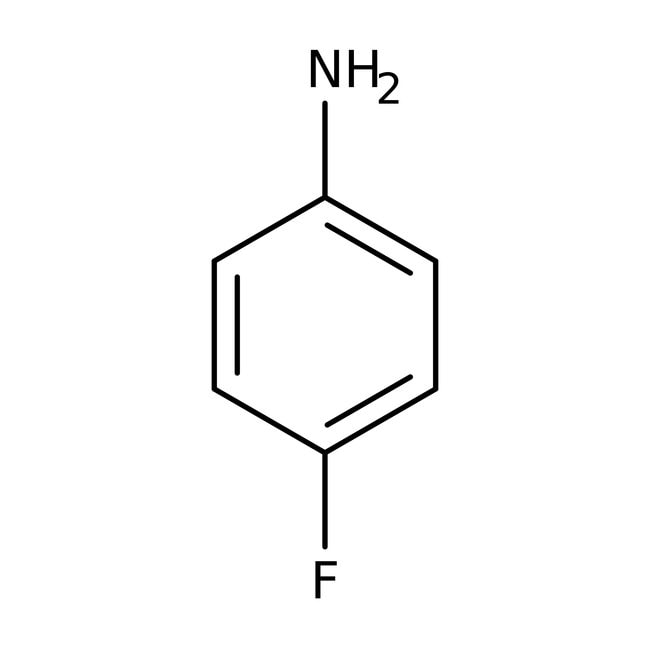 4-Fluoroaniline, 98%, C6H6FN, CAS Number