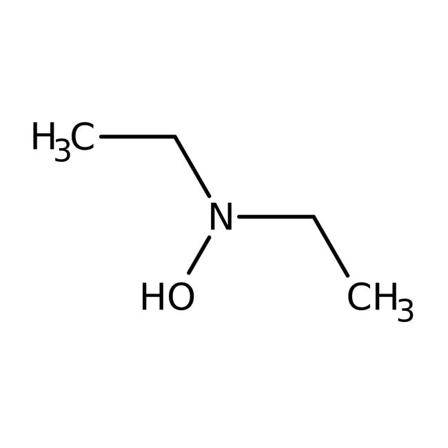 N,N-Diethylhydroxylamine, 97%, C4H11NO,