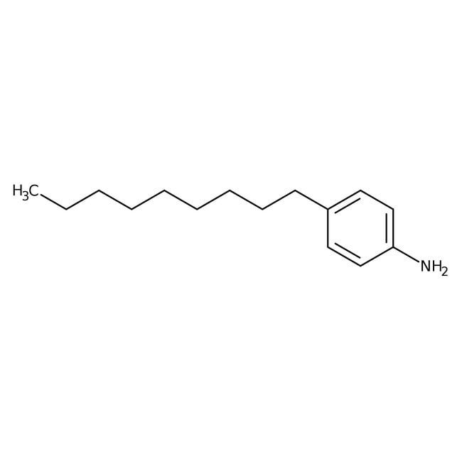 4-n-Nonylaniline, 98%, C15H25N, CAS Numb