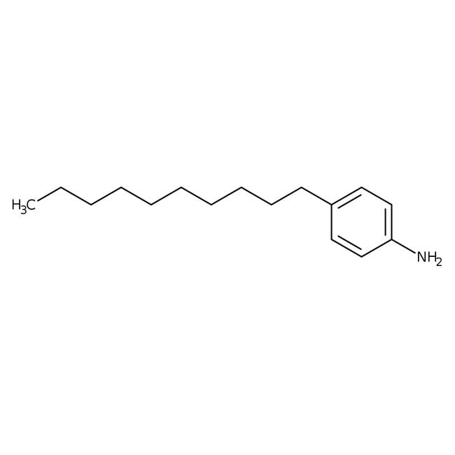 4-n-Decylaniline, 98%, C16H27N, CAS Numb