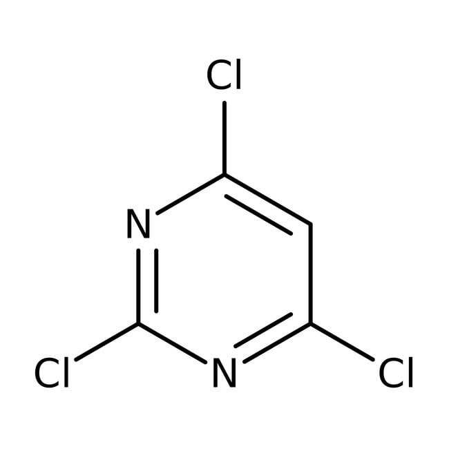 2,4,6-Trichloropyrimidine, 98%, C4HCl3N2