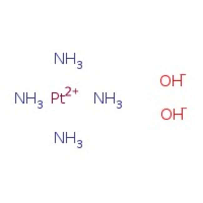 Tetraammineplatinum (II) hydroxide solut