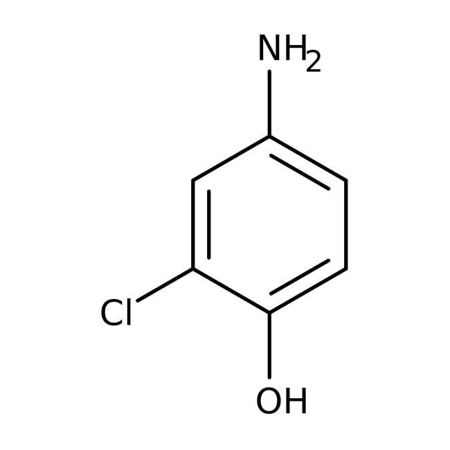 4-Amino-2-chlorophenol, 99%, C6H6ClNO, C
