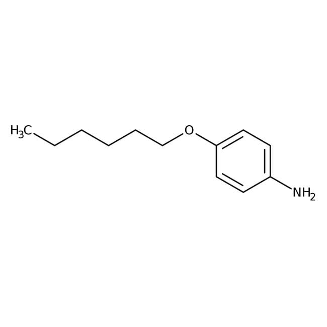 4-n-Hexyloxyaniline, 99%, C12H19NO, CAS