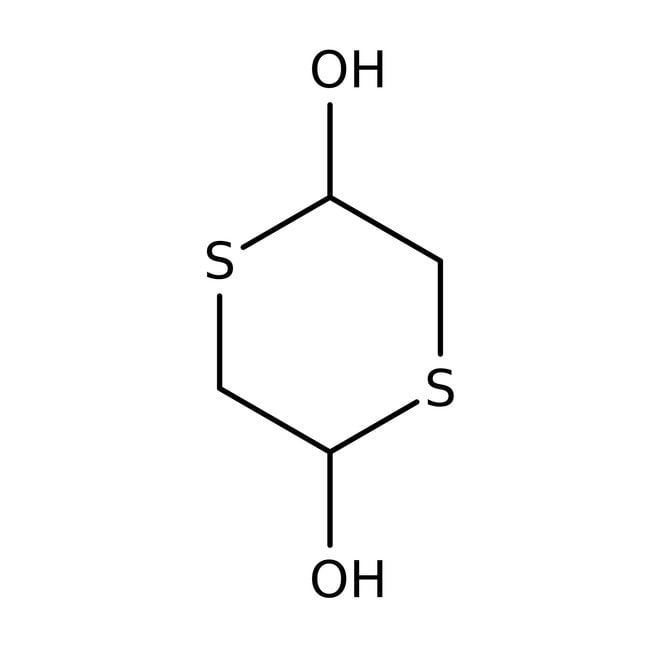 2,5-Dihydroxy-1,4-dithiane, 96%, C4H8O2S