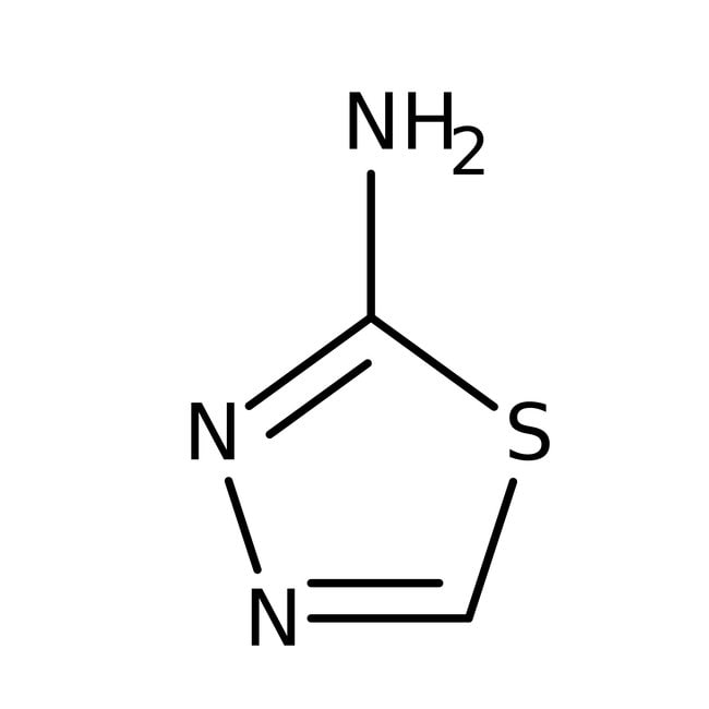 2-Amino-1,3,4-thiadiazole, >-98%, C2H3N3