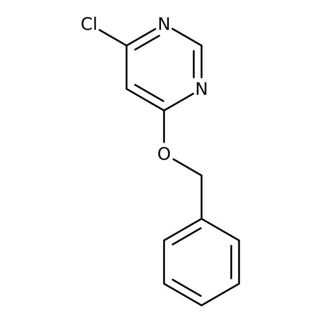 4-Benzyloxy-6-chloropyrimidine, 95%, C11