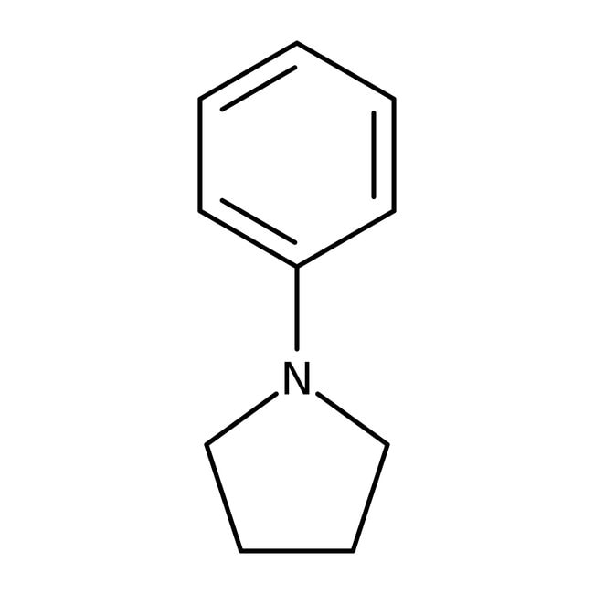 1-Phenylpyrrolidine, >-98%, C10H13N, CAS