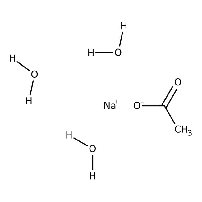 Natriumacetathydrat, 99.9985 % (Metallba
