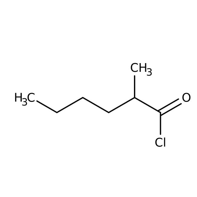 2-Methylhexanoyl chloride, 97%, C7H13ClO