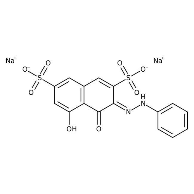 Chromotrope 2R, C16H10N2Na2O8S2, CAS Num