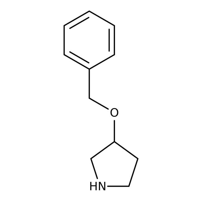 3-Benzyloxypyrrolidine, 96%, C11H15NO, C