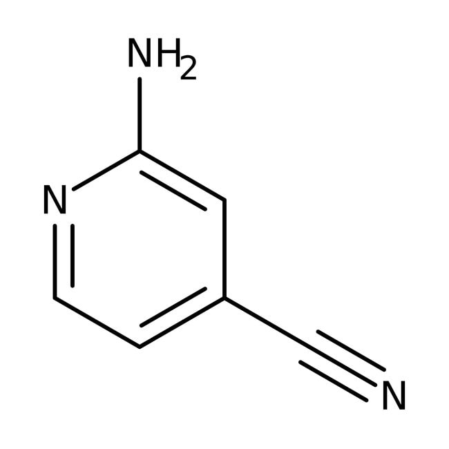 2-Amino-4-cyanopyridine, 97%, C6H5N3, CA