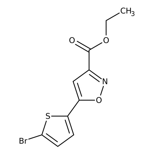 Ethyl-5-(5-brom-2-thienyl)-3-isoxazolcar