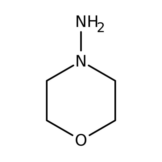 4-Aminomorpholine, 98%, C4H10N2O, CAS Nu