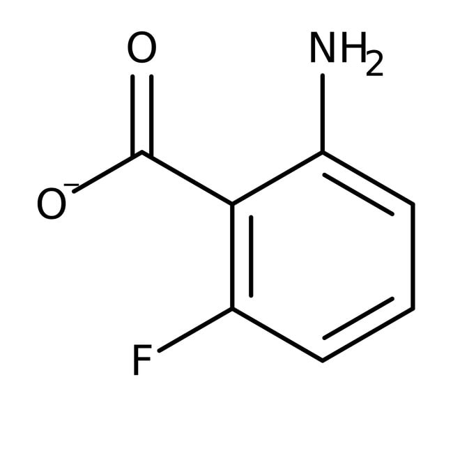 2-Amino-6-fluorobenzoic acid, 98%, C7H6F
