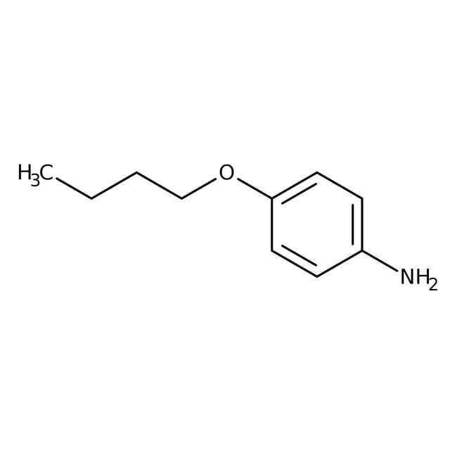 4-n-Butoxyaniline, 97%, C10H15NO, CAS Nu