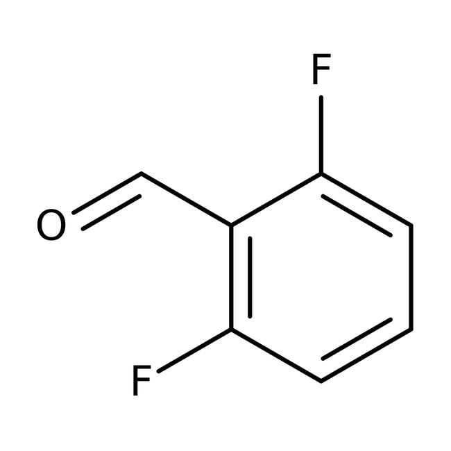 2,6-Difluorobenzaldehyde, 97%, C7H4F2O,