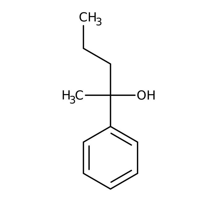 2-Phenyl-2-pentanol, 98%, C11H16O, CAS N
