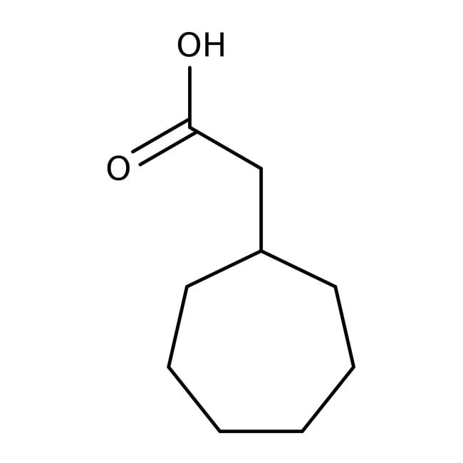 Cycloheptylacetic acid, 99%, C9H16O2, CA