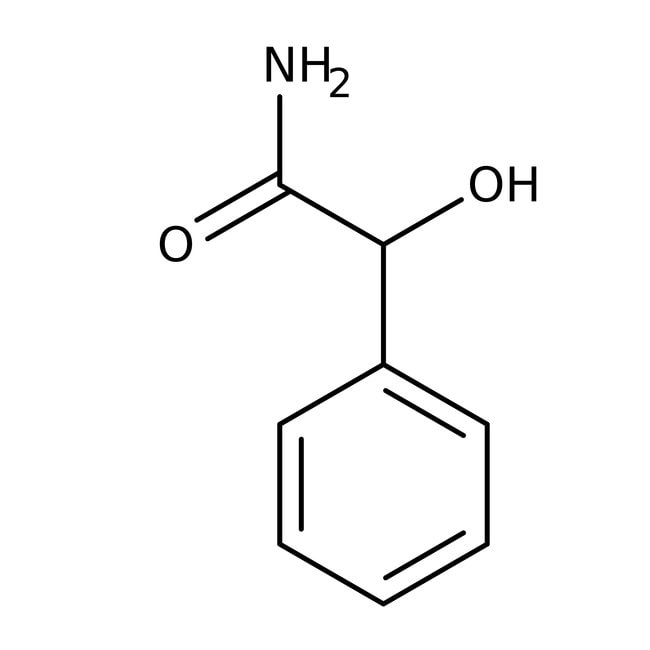 (+/-)-Mandelamide, 97%, C8H9NO2, CAS Num