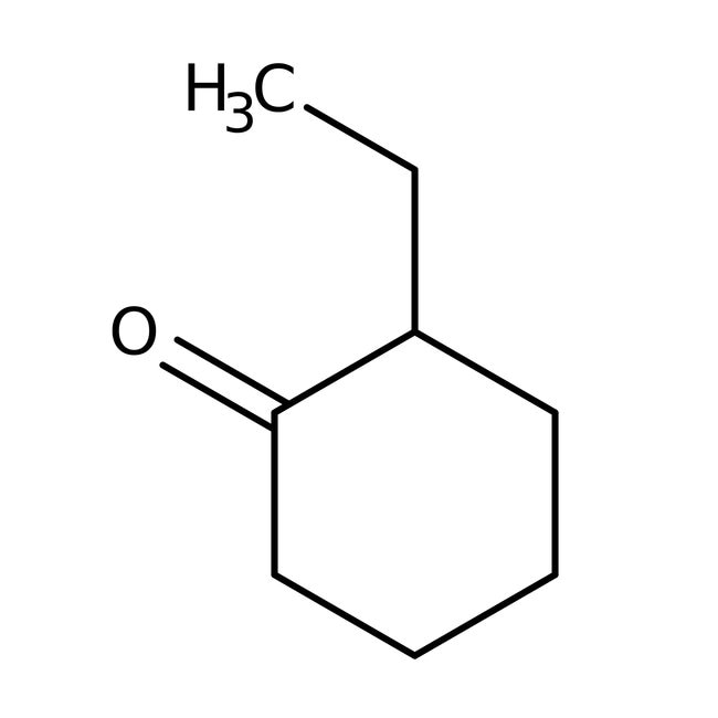2-Ethylcyclohexanone, 99%, C8H14O, CAS N