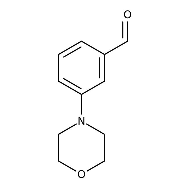 3-Morpholinobenzaldehyde, 97%, C11H13NO2