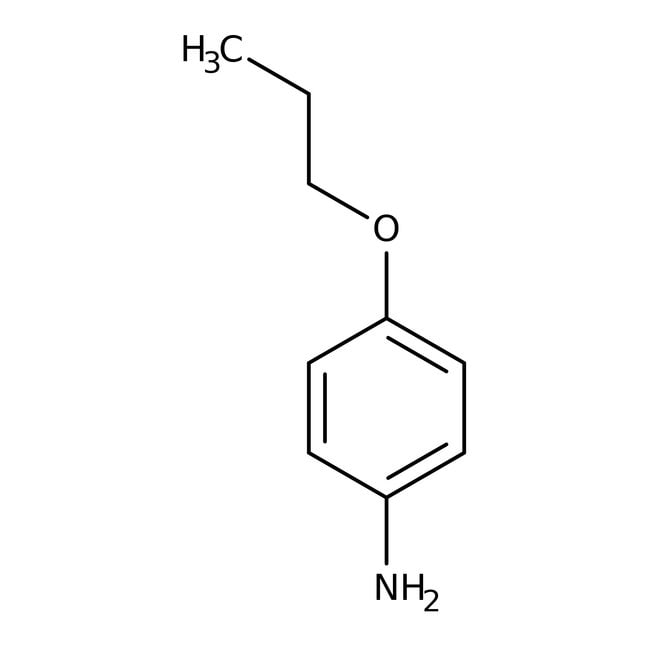 4-n-Propoxyaniline, 97%, C9H13NO, CAS Nu