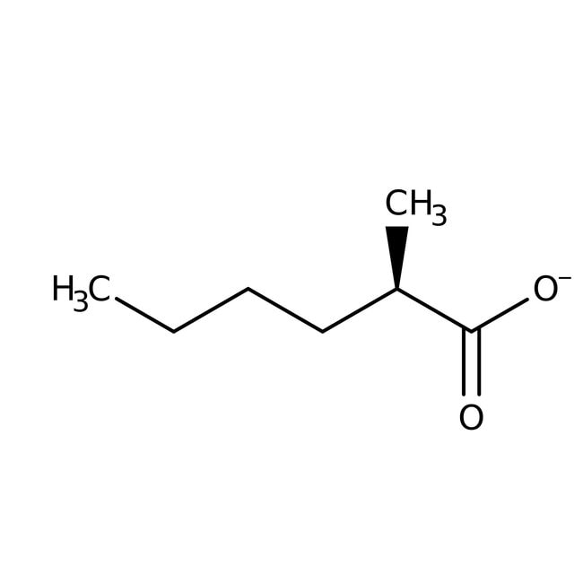 2-Methylhexanoic acid, 98%, C7H14O2, CAS