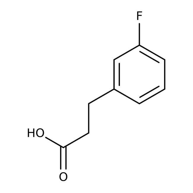 3-(3-Fluorphenyl)propionsäure, 97 %, The